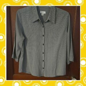 Christopher & Banks Buttondown Size Xl